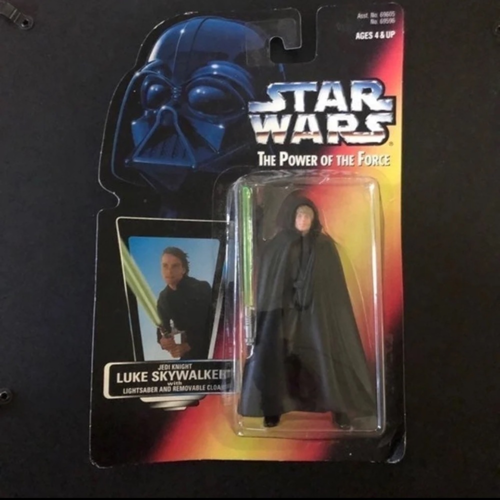 Vintage 1996 Kenner Star Wars Power of the Force Luke Skywalker Jedi Knight